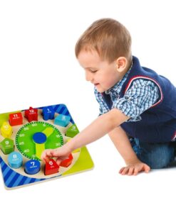 Joc multifunctional Ceas si joc asociere culori 18 luni 04.jpg