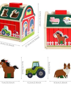 Joc sortator de forme geometrice Ferma Animalelor 3 ani 02.jpg