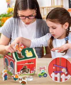 Joc sortator de forme geometrice Ferma Animalelor 3 ani 03.jpg