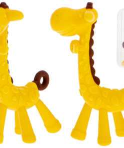 Jucarie de dentitie din silicon Girafa 6 luni 01.jpg