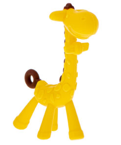 Jucarie de dentitie din silicon Girafa 6 luni 02.jpg