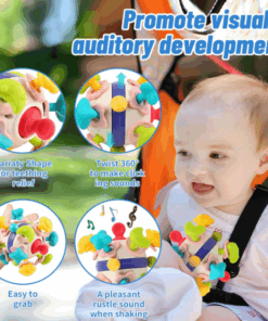 Jucarie dentitie bebelusi Minge senzoriala 0 luni 11.png