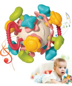 Jucarie dentitie bebelusi din siliconMinge senzoriala 0 luni 01 1.jpg