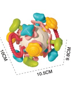 Jucarie dentitie bebelusi din siliconMinge senzoriala 0 luni 02.jpg