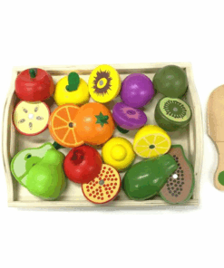 Ladita cu 9 fructe de feliat din lemn cu magnet 3 ani 01.png