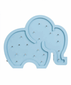 Lampa de veghe din lemn decorativa cu led Elefant 03.png