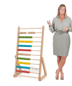 Numaratoare din lemn 86 cm Abac clasic 3 ani 001.png
