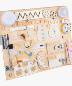 Placa senzoriala cu activitati Montessori Busy Board 00001.png