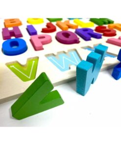 Puzzle incastru din lemn cu imagine de asociere Litere 3D 05.jpeg