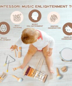 Set 8 instrumente muzicale din lemn pentru copii 1 an 03.jpg