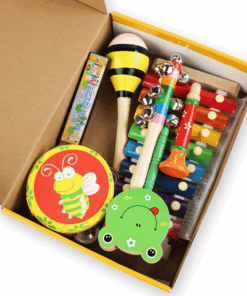 Set 8 instrumente muzicale din lemn pentru copii 3 ani 04.png