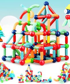 Set de constructie 3D magnetic 116 magneti 3 ani 03.jpg