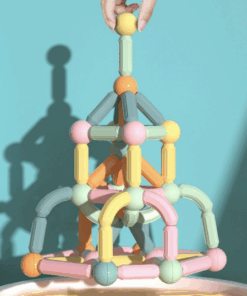 Set de constructie 3D magnetic 54 magneti 3 ani 05.png
