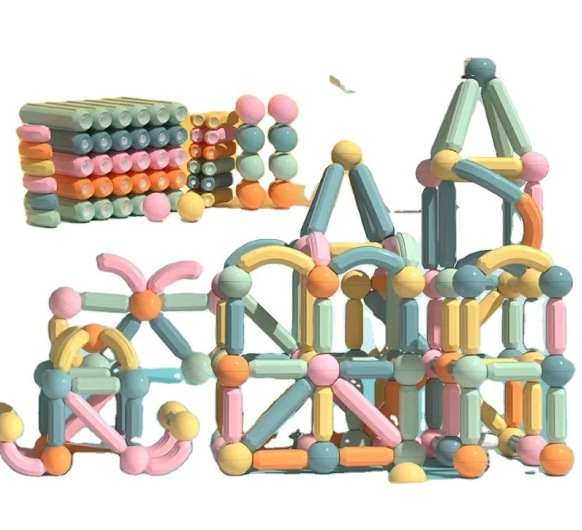 Set de constructie 3D magnetic 95 magneti 3 ani 001.png