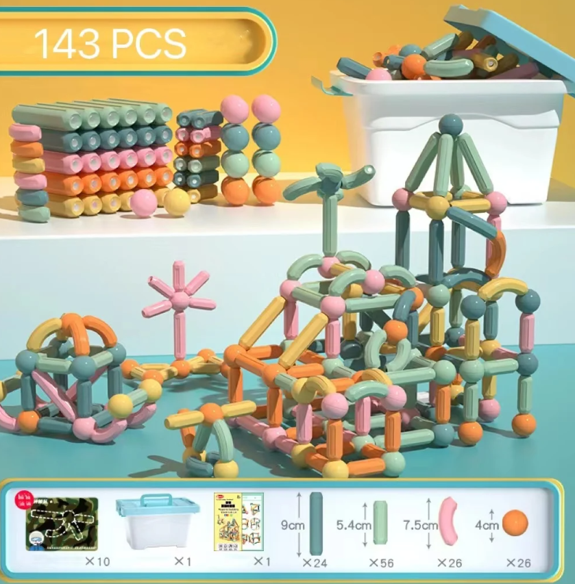 Set de constructie 3D magnetic 95 magneti 3 ani 002.png