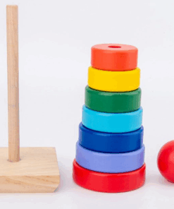 Turn Sortator Montessori din lemn Curcubeu21 cm 004.png