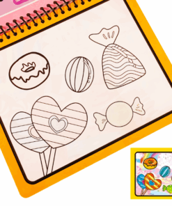 Carte de colorat cu apa Dulciuri 02.png