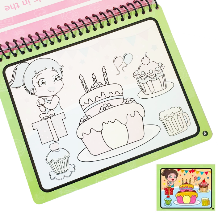 Carte de colorat cu apa Dulciuri 03.png