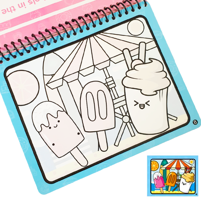 Carte de colorat cu apa Dulciuri 04.png