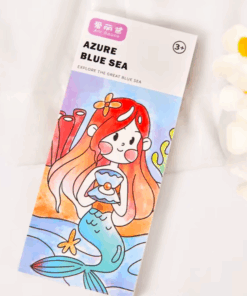 Carte de colorat cu apa portabila Animale marine 3 ani 02.png