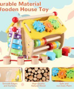 Casuta multifuntionala din lemn cu forme geometrice si abac 3 ani 05.jpg