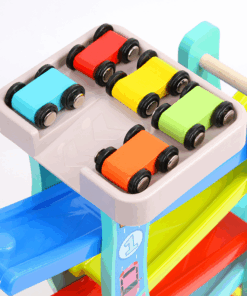 Circuit din lemn cu 5 piste si 5 masinute 3ANI 02.png