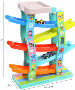 Circuit din lemn cu 5 piste si 5 masinute 3ANI 04.png