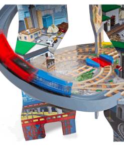 Circuit feroviar din lemn pe 3 nivele 74 cm 3 ANI 03.png