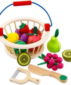 Cosulet cu 12 fructe de feliat din lemn 3 ani 01.jpg