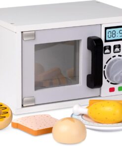 Cuptor cu microunde din lemn cu accesorii 3 ani 01.jpg