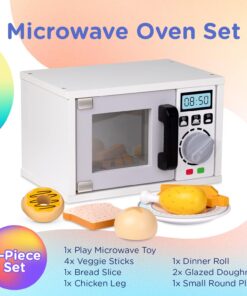 Cuptor cu microunde din lemn cu accesorii 3 ani 02.jpg