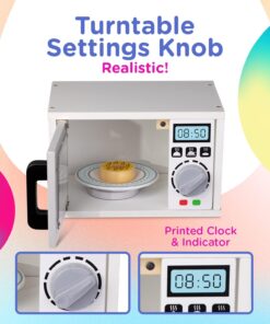 Cuptor cu microunde din lemn cu accesorii 3 ani 05.jpg