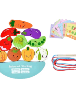 Joc 3 in 1 logica echilibru snuruit 3 ani Legume 01.png