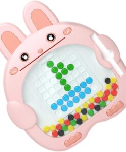 Joc creativ Mozaic Pixel Magnetic 3 ani 26 cm Iepuras 02.jpg