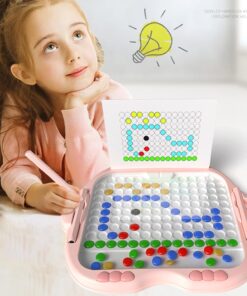 Joc creativ Mozaic Pixel Magnetic 3 ani 26 cm Iepuras 10.jpg