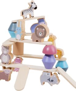 Joc de echilibru din lemn 3 ani Animale 01.jpg