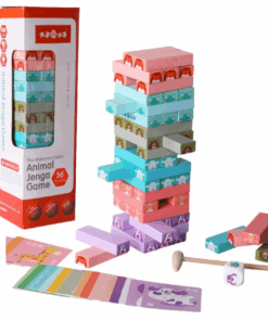 Joc de societate Jenga 81 piese Animale 3 ani 01.png