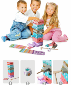 Joc de societate Jenga 81 piese Animale 3 ani 02.png