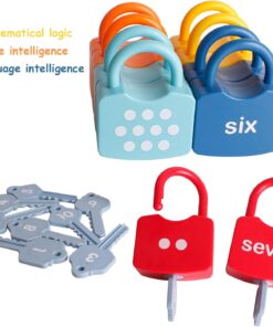 Joc educativ cu lacate si chei pentru invatarea numerelor 52 piese 3 ani 02.jpg