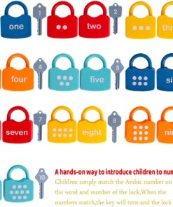 Joc educativ cu lacate si chei pentru invatarea numerelor 52 piese 3 ani 05.jpg