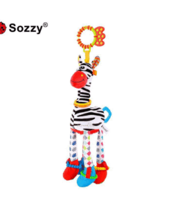 Jucarie dentitie si senzoriala pentru bebelusi Zebra 0 luni 001.png