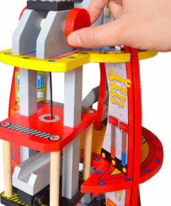 Racheta din lemn pentru copii cu accesorii Set joc de rol 64 cm3 ani 03.png