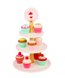 Stand de prajituri din lemn Briose 10 piese 3 ani 04.png