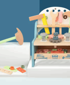 Banc de lucru cu unelte pentru copii 27 cm 3 ani 02.png