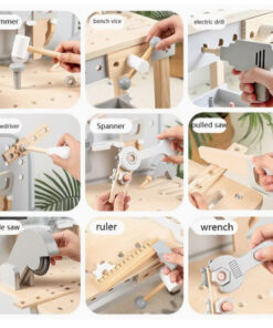 Banc de lucru cu unelte pentru copii 3 ani 04.jpg