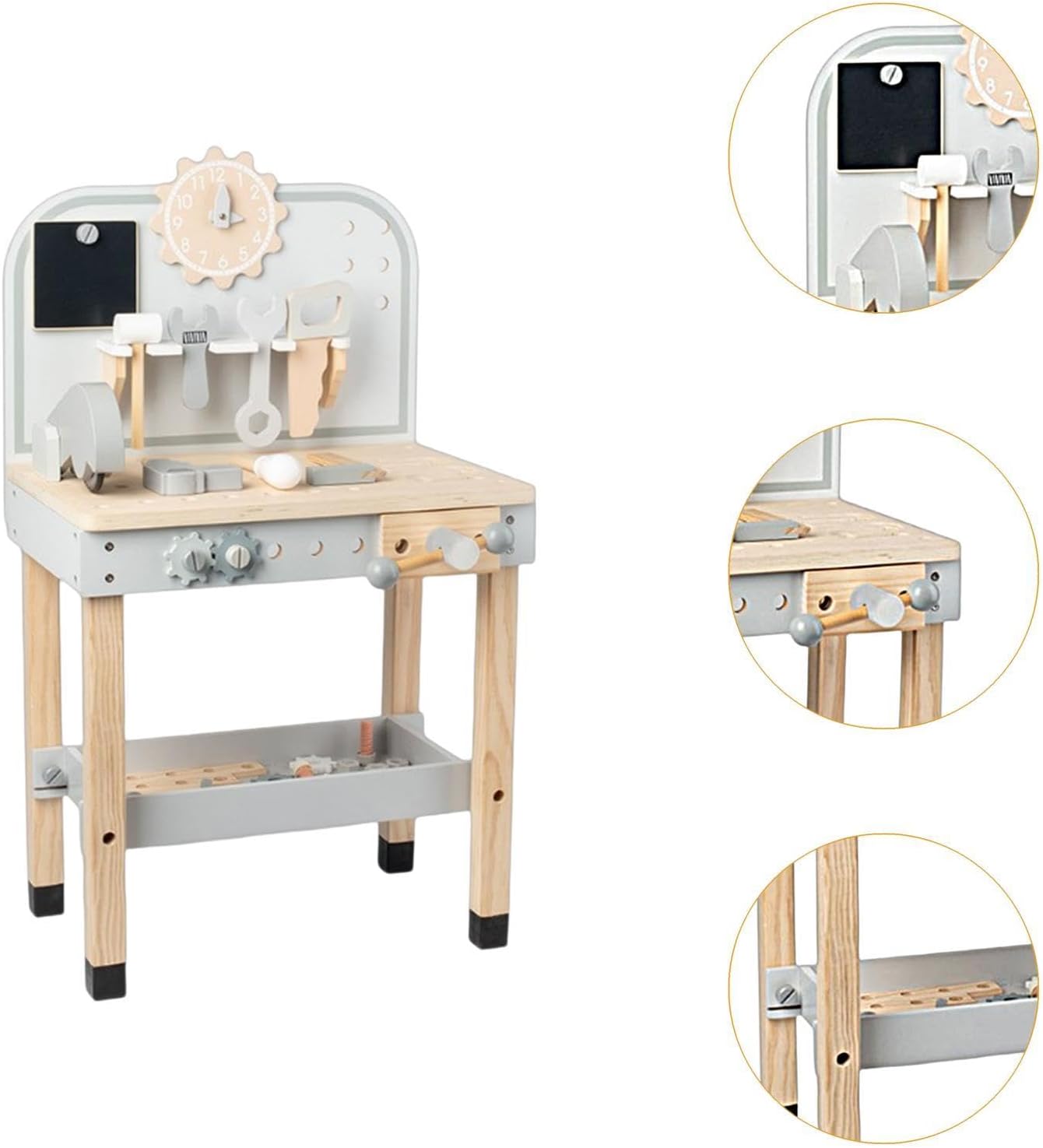 Banc de lucru cu unelte pentru copii 77 cm 3 ani 03.jpg