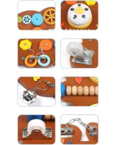 Busy Board Montessori cu 14 activitati Ursulet.jpg