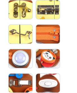 Busy Board Montessori cu 16 activitati Ursulet 02.jpg