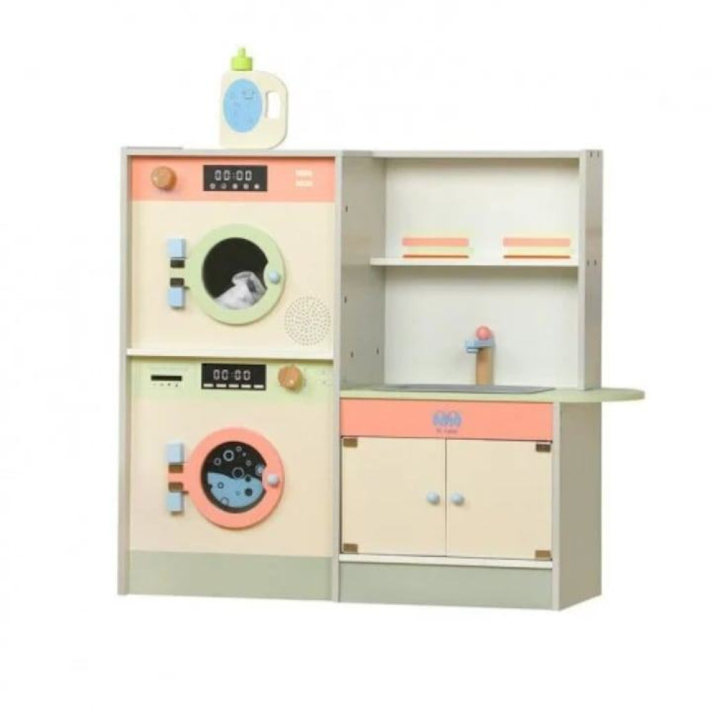Chiuveta din lemn masina de spalat uscator pentru copii 60 cm 3 ani 01.jpg