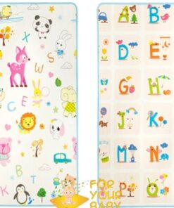 Covor de joaca din spuma, 180 x 120 cm, termoizolant cu doua fete